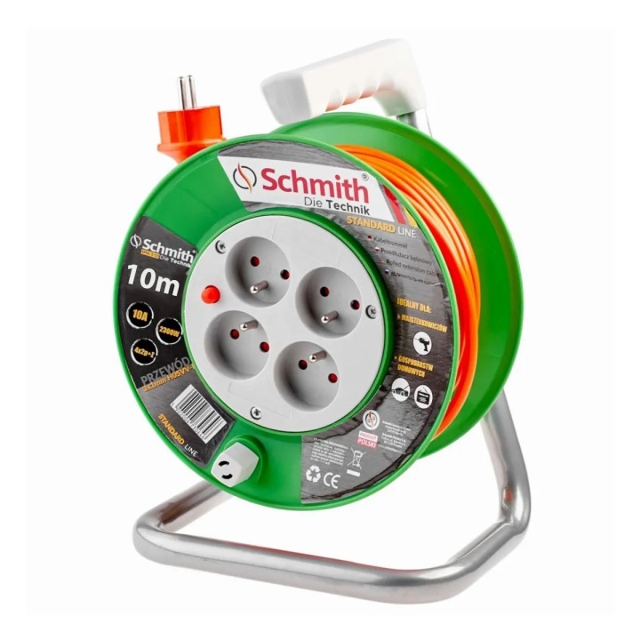 Prodlužovací Kabel bubnový o délce 10 m 3x1 mm Stand Line