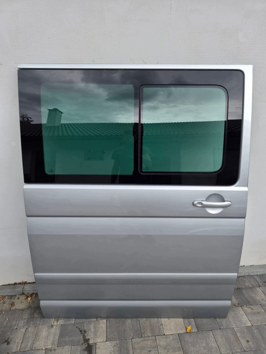 Tür przesuwne VW T5 T5 lift seitlich rechts silberne