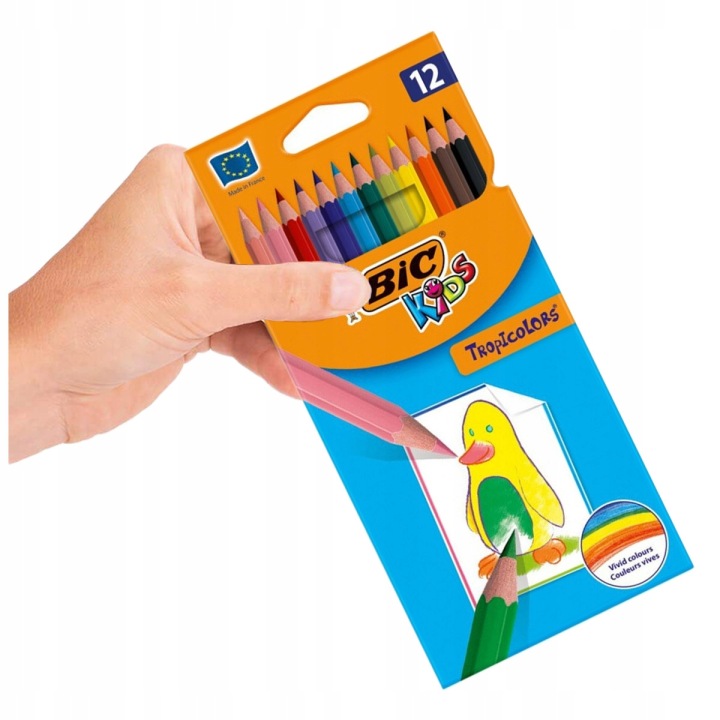 BIC KIDS кольорові олівці 12 шт. (виставковий) — фото 4