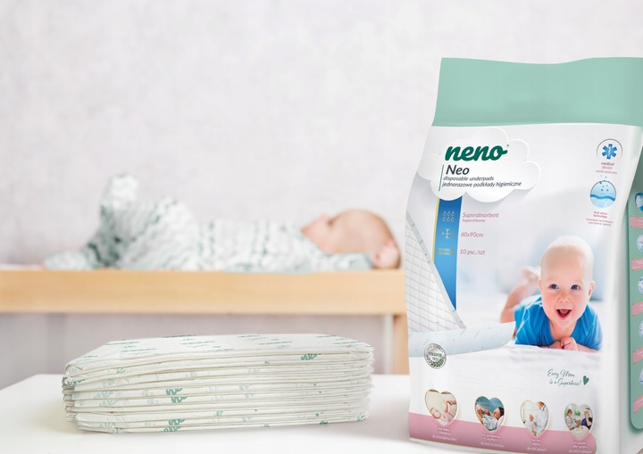 Підкладки для пеленання NENO NEO гігієнічні одноразові 10 шт. — фото 6