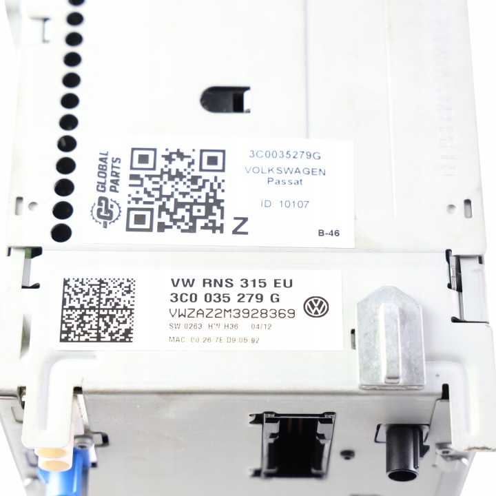 VW PASSAT B7 10-14r NAVIGATION РАДИО CD Zzoemcodez 12