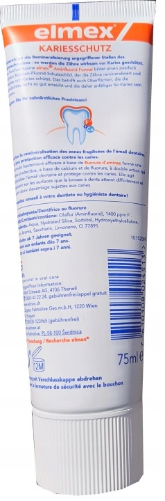 Elmex Anti-Caries зубна паста 75 мл — фото 4