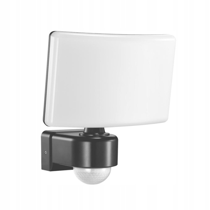 Tos Led zahradní zářič 30W s Pir světlem, 2200lm, IP65, 4000K, Pc, šedý