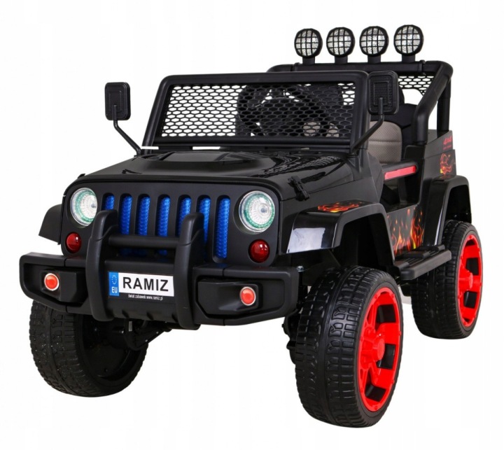 Машинка всюдихідна Раптор Drifter Полум'я Пульт Привід 4x4 Відсік Вільний — фото 3