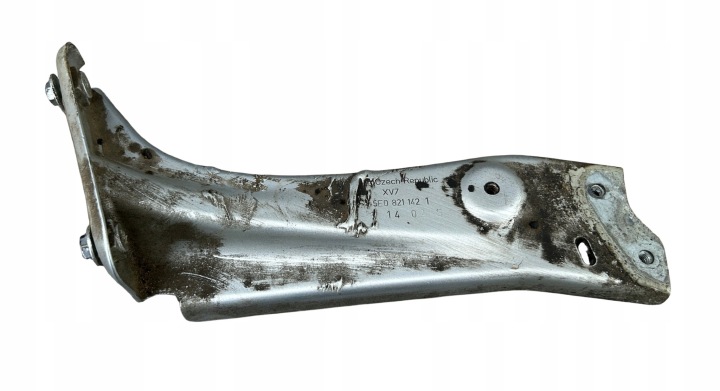 Support plaque UCHYT Aile Droite Avant SKODA OCTAVIA III 12-17 5E0821142