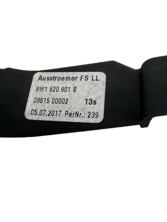 Rejilla de ventilación del aire acondicionado delantero izquierdo AUDI A4 S4 A5 S5 8W1820901B 9