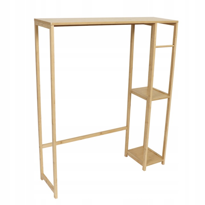 Trinidad pračka/záchodová police, bambus/MDF, 79 x 23 x 95 cm