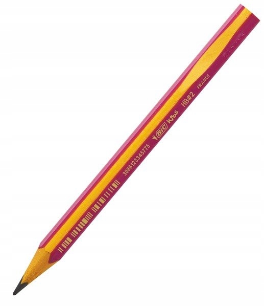 Олівець заточений BIC KIDS EVOLUTION HB 919263 рожевий HB — фото 2