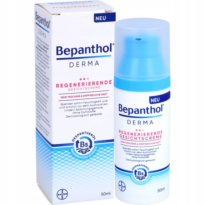 Bepanthol Derma Відновлювальний Gesichtscreme, 50 — фото 3