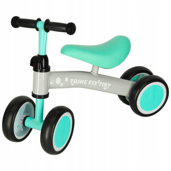 Біговел ходунки для дітей TRIKE FIX TINY 3 в 1 чотириколісний м'ятний — фото 9
