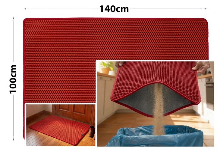 Otevíratelná rohožka před dům Voděodolná 100x140 Smart Pocket