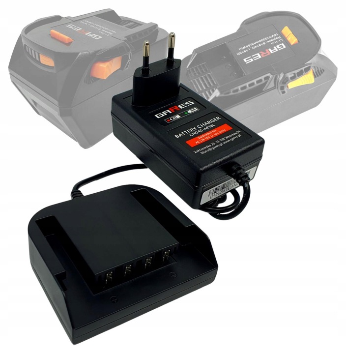 Nabíječka Gares pro Aeg 18V Li-Ion BS18 BSB18 L1815 L1820 L1830 L1840 L1850