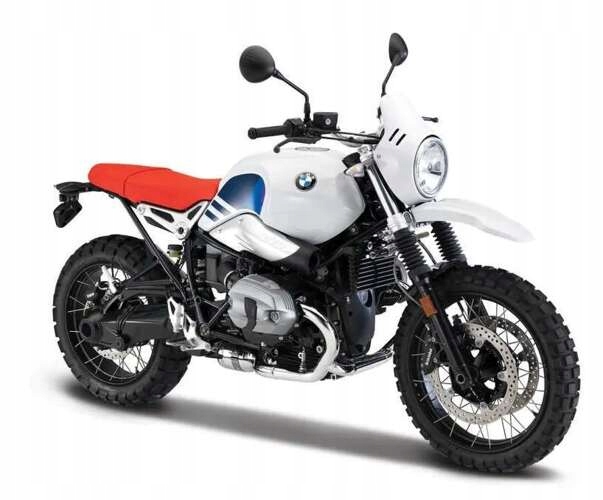 Модель Мотоцикл Bburago Cycle 1:18 BMW R nineT Urban GS — фото 6