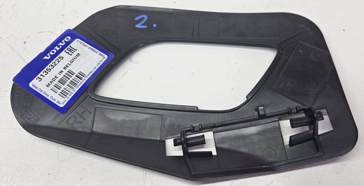 Volvo S60 V60 15- Support plaque Zaslepki Lave phare 31353225