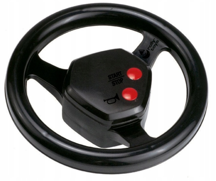Rolly Toys Кермо звукове RollySoundwheel 409235, чорна, для — фото 3