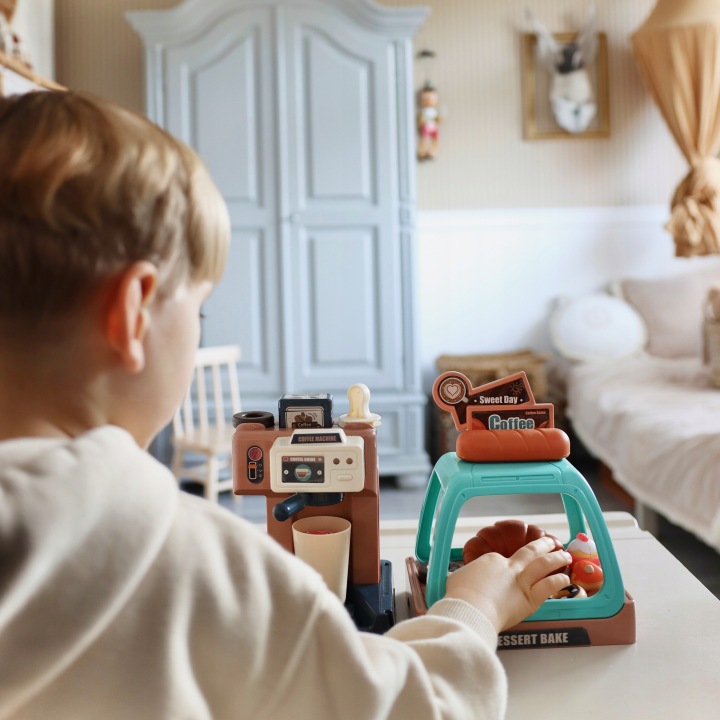 ZESTAW AGD EKSPRES DO KAWY ŚWIATŁO DŻWIĘK WOOPIE Marka Woopie