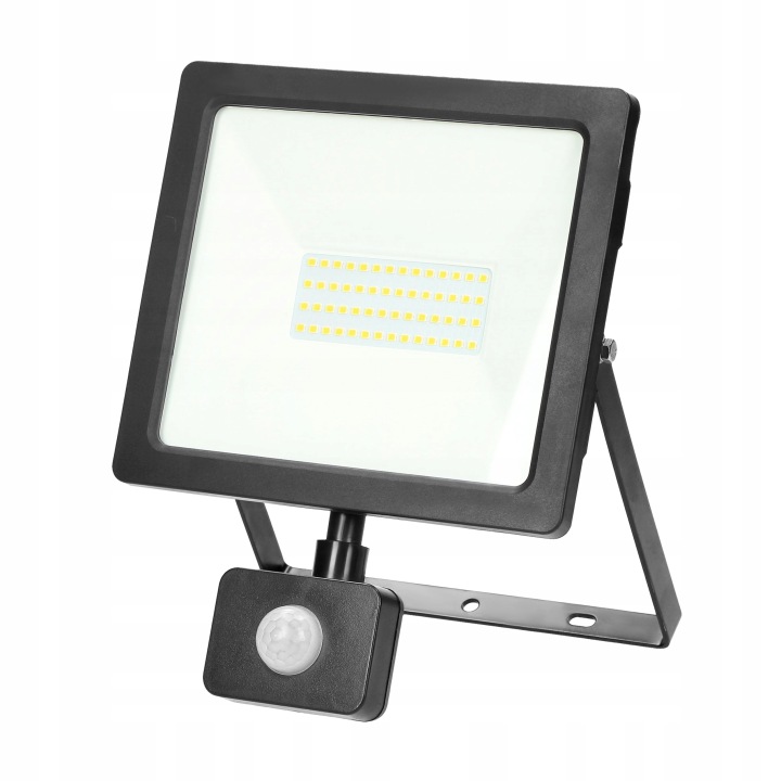 Lampa 50W IP44 Snímač pohybu Reflektor Osvětlovač