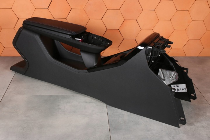 BMW 2 U06 X1 U11 TUNEL media bracciolo nero blu NIC 5A2E049