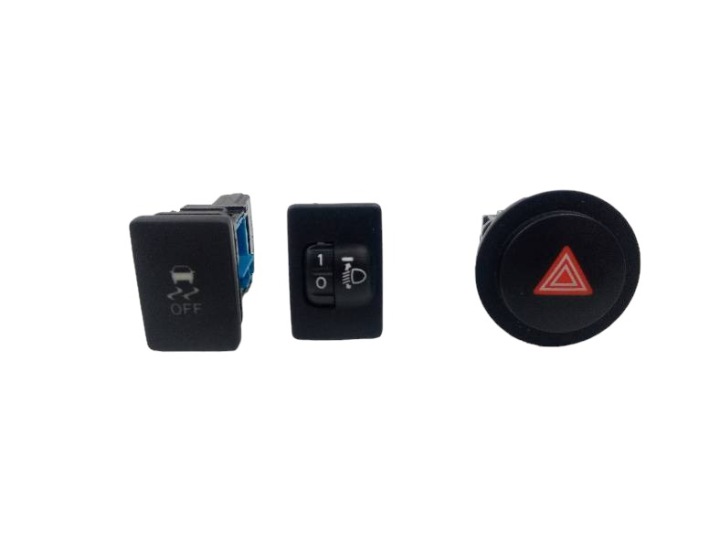 switch of warning lights control of the lights TRAKCJI KOMPLET Toyota Aygo II