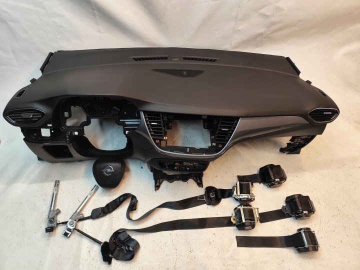 OPEL CROSSLAND Console 2xAIRBAG 4xPASY DOPINACZE DEMONTAZ