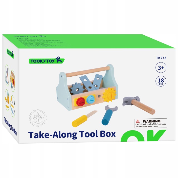 Майстерня ящик з інструментами майстра інструменти 3+TOOKY TOY — фото 5