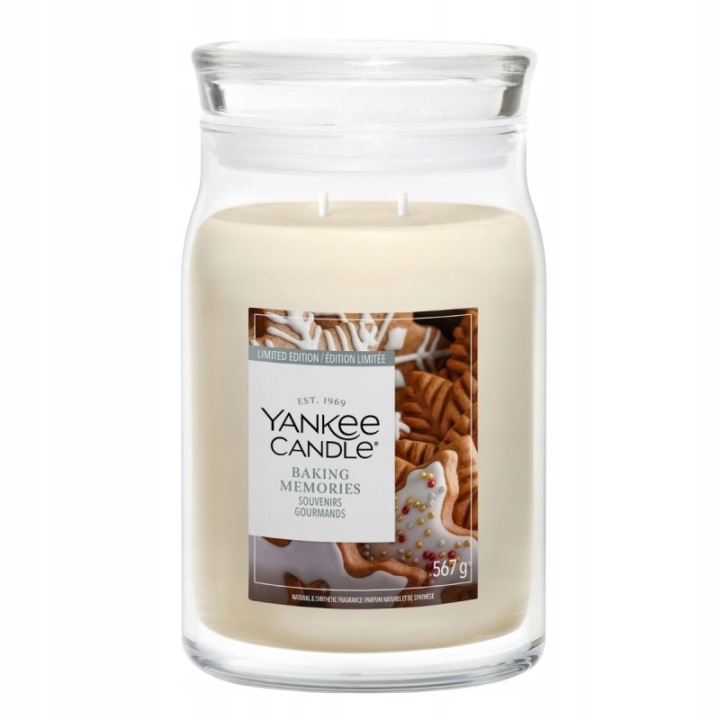 Yankee Candle Vonná svíčka Baking Memories 567g