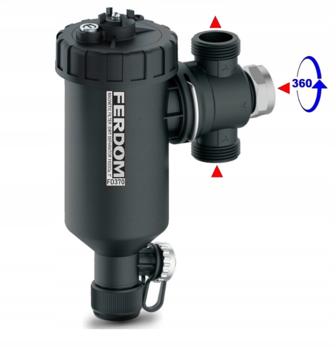 FERDOM-50 kW magnetický filtr 1,1T separátor Maxim