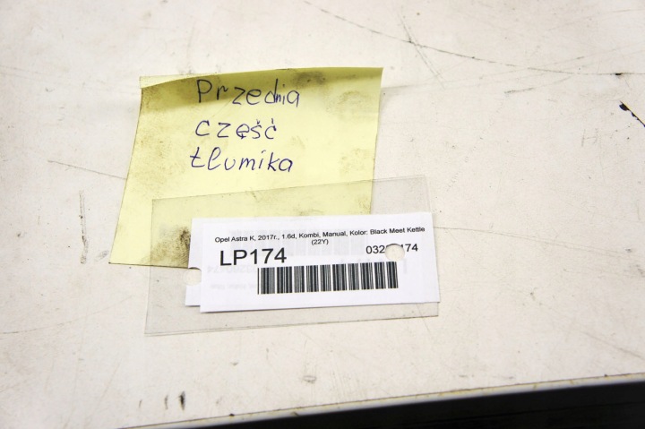 LP174 Opel Astra K V 1.6d Silencer Elastichn Connector 6