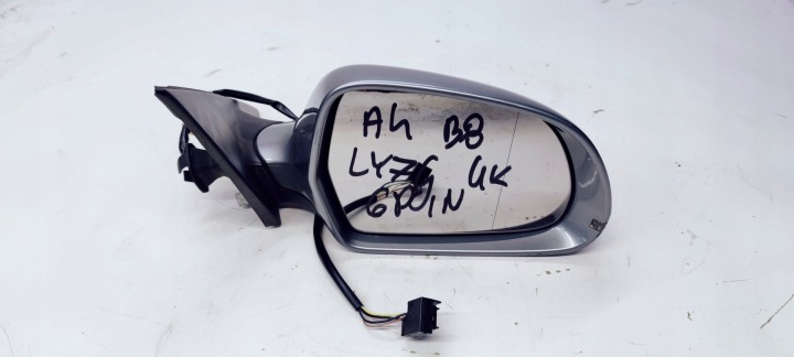 SPECCHIETTO RETROVISORE DESTRA ANTERIORE AUDI A4 B8 LY7G UK 6 PIN