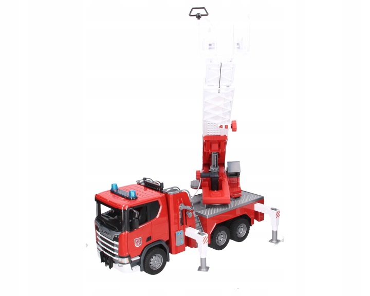 Пожежна машина Bruder Scania Super 560R 1:16 червоний — фото 5