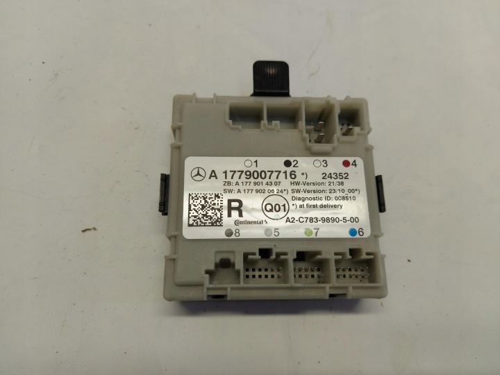 Mercedes GLA 250e LIFT H247 module control unit door left rear part A1779007716