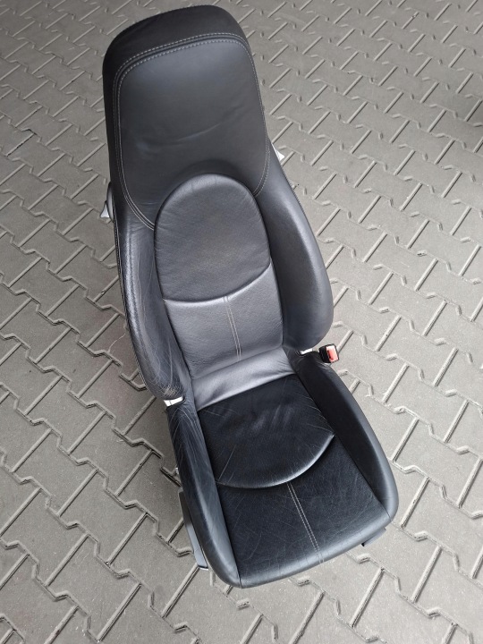 seat right black + airbag seat PORSCHE BOXSTER CAYMAN S 987