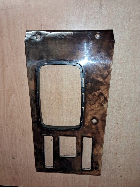 wood consoles of the central MERCEDES 107 SLC 1076807339