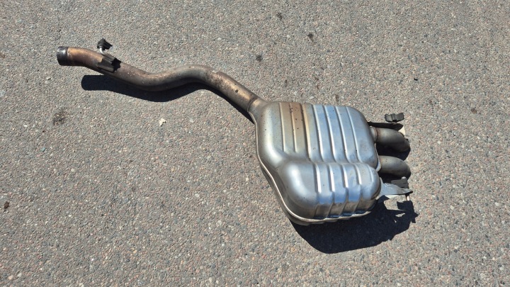 Marmitta sistema scarico completo auto usato KONCOWY A2134918500 MERCEDES W213 2.0CDI Originale!!
