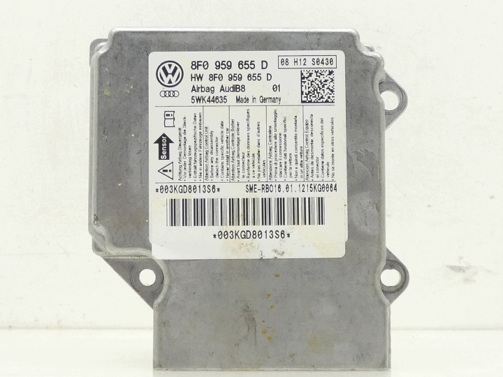 modulo SENSOR airbag POWIETRZNYCH airbag AUDI A5 8T 8F CABRIO 8F0959655D