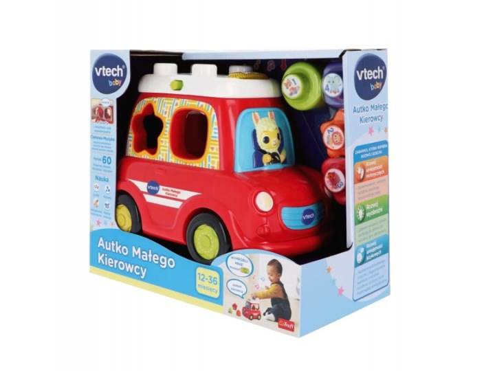 VTECH Сортер головоломка Розвивальна Машинка для конструктора — фото 3