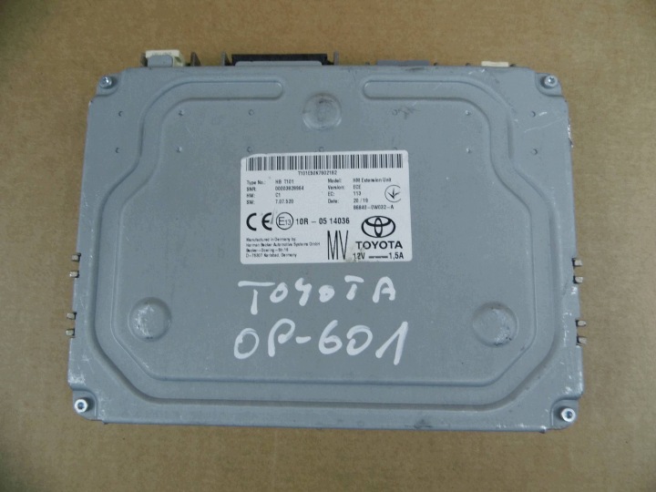 Toyota Lexus modul Vezerlő egység GPS nawigacji 86840-0W032-A 868400W032A