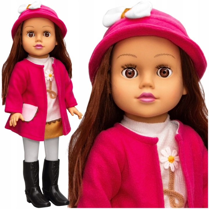 DUŻA LALKA BOBAS INTERAKTYWNA ŚPIEWA I MÓWI PL EN