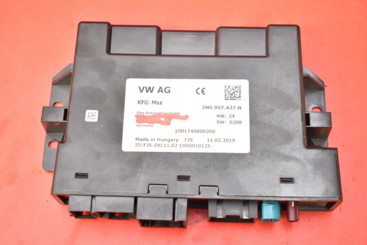 control unit module 2N0907427 VW CRAFTER e-CRAFTER 2 II 136 KM 18-24