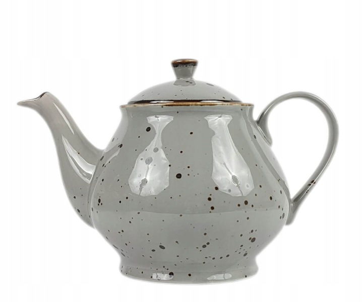 Cottage Grey Porcelánová Konvice 1,2 ml|Šedá| Alumina Bogucice