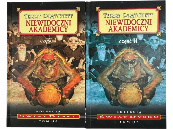 Zdjęcie egzemplarza: Niewidoczni Akademicy cz. 1-2 / Kolekcja Świat Dysku Tom 16-17 / Pratchett