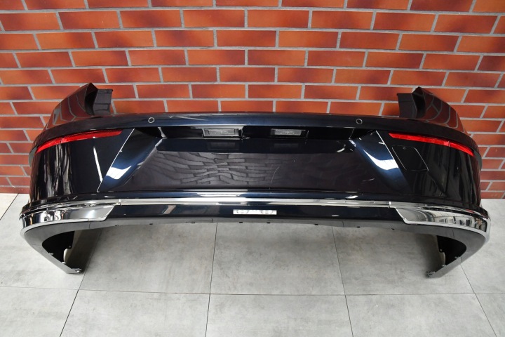 Paraurti posteriore posteriore BMW 7 G70 completo CARBONSCHWARZ CHROM