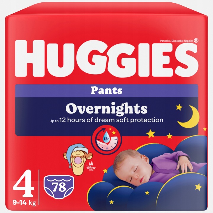 Трусики-підгузки HUGGIES Overnight Lullaby 5 (24 шт.) — фото 4