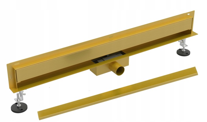 Lineární Sprchový Odtok Boční Zlatý 100 cm