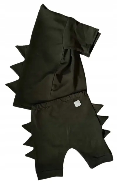 Komplet letni dino khaki rozmiar 134