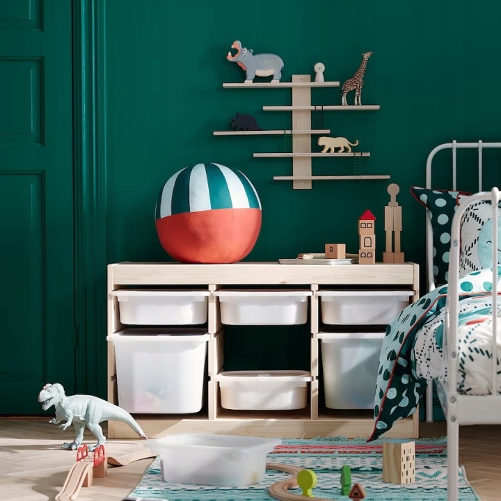 IKEA LUSTIGT Полиця настінна 37x37 см — фото 12