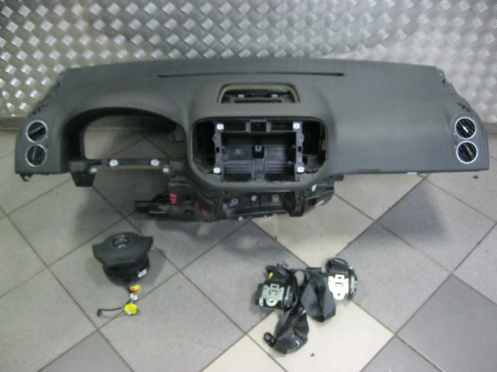 CRUSCOTTO KIT COMPLETE airbag consolle airbag VW Volkswagen Golf VI positivo