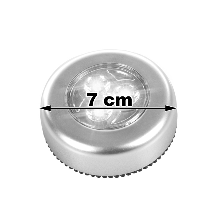 LAMPKA DOTYKOWA SAMOPRZYLEPNA NA BATERIE 3 LED Seria lampka