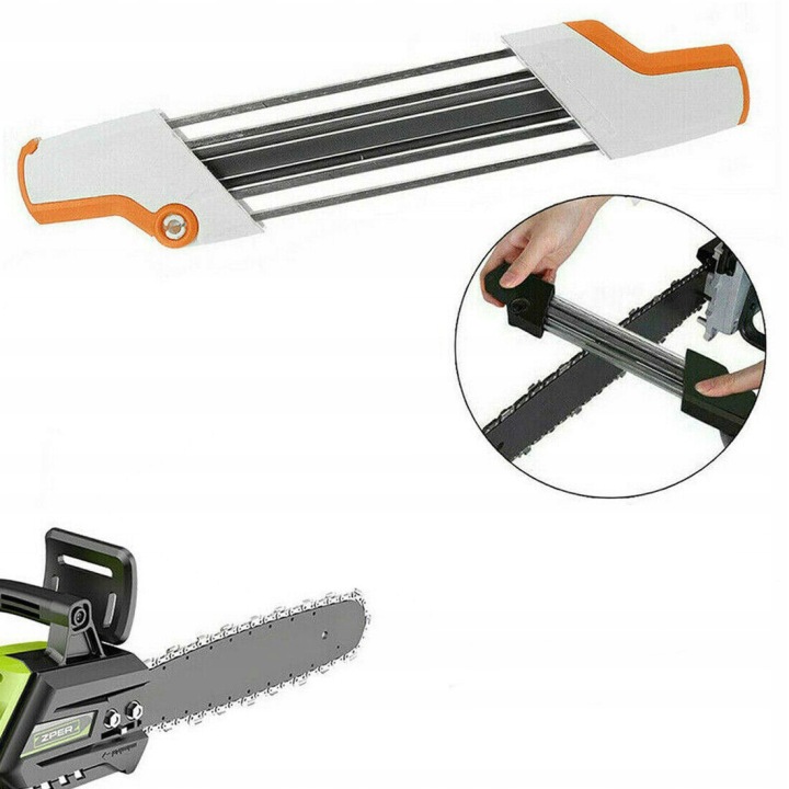 2v1 Brousek na řetěz 4,0 mm 3/8''P pro Stihl vodicí
