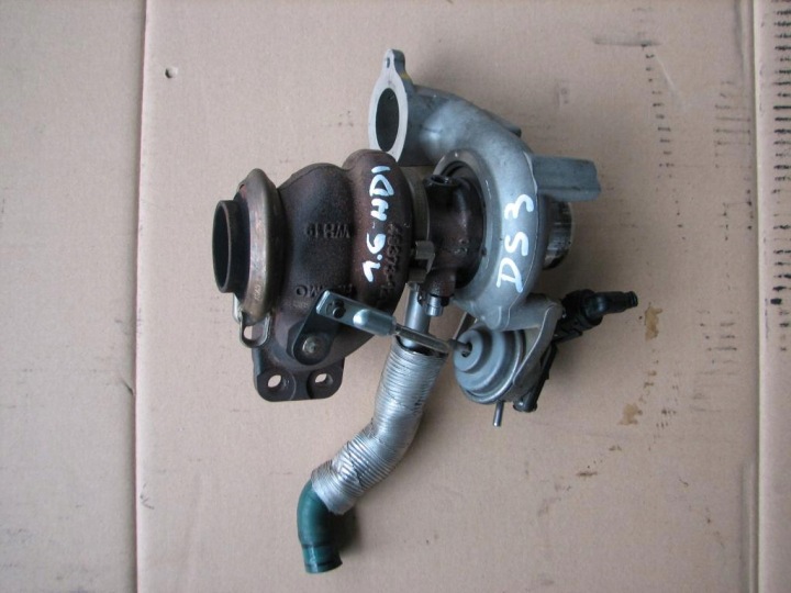 TURBO TURBINA CITROEN DS3 1.6 HDI 2011R.